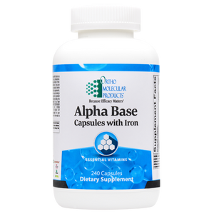 Alpha Base Capsules w/ Iron   240 CT