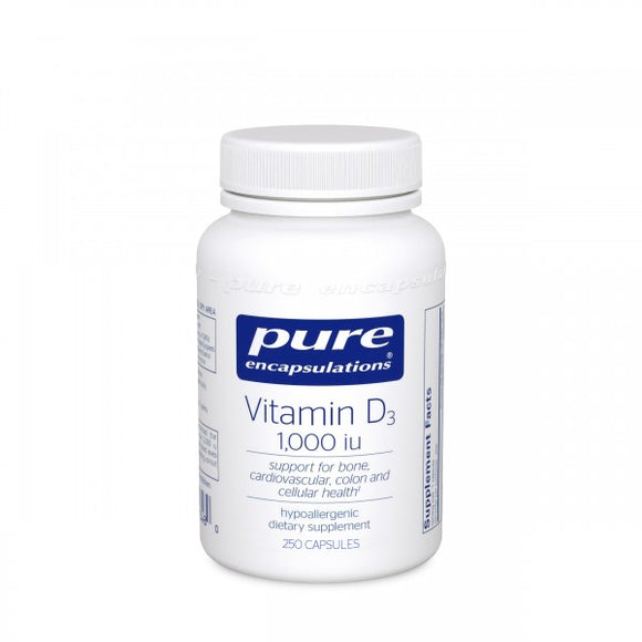 Vitamin D3 25 mcg (1,000 IU)